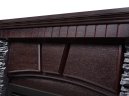 Каминокомплект Firelight Porto 25 с очагом Electrolux EFP/P-2520LS камень черный/шпон венге
