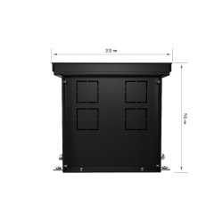 Внутрипольный конвектор Royal Thermo Atrium 190/200/1100-DG-U-NA